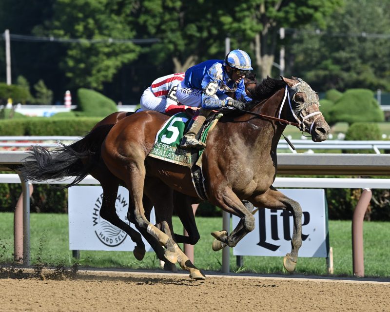 Grade 1 double for Curlin Malathaat takes the Personal Ensign Stakes